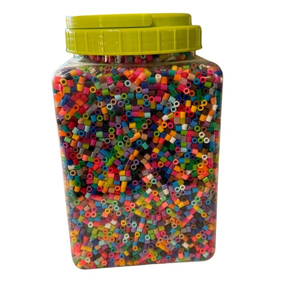 PERLER BEADS ONLY open container multicolored refills up to 22,000 beads ages 6+ - Picture 2 of 5